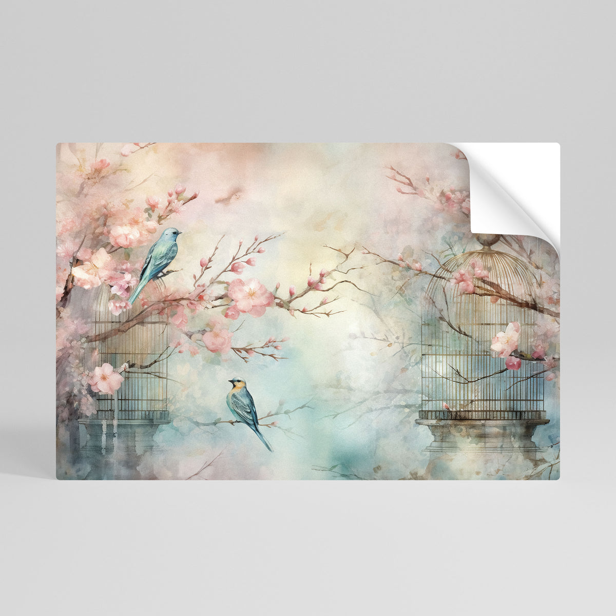 CHERRY BIRDSONG Poster Orizzontale Adesivo