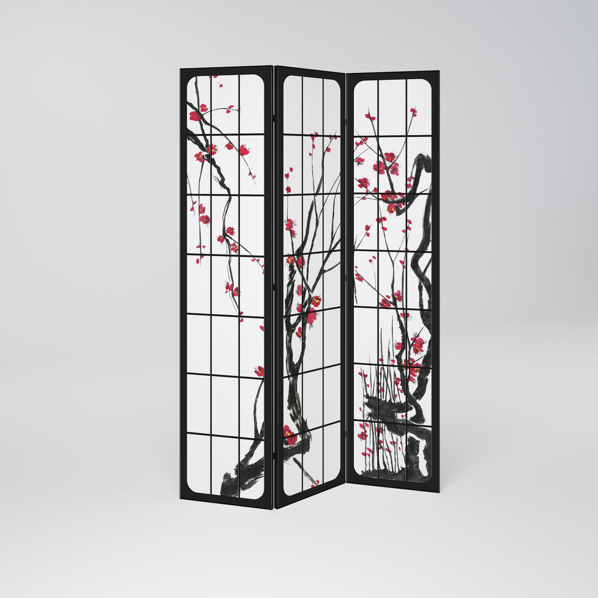JAPANESE BLOSSOMS Παραβάν με 3 πάνελ