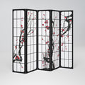 JAPANESE BLOSSOMS 5-Panel Room Divider