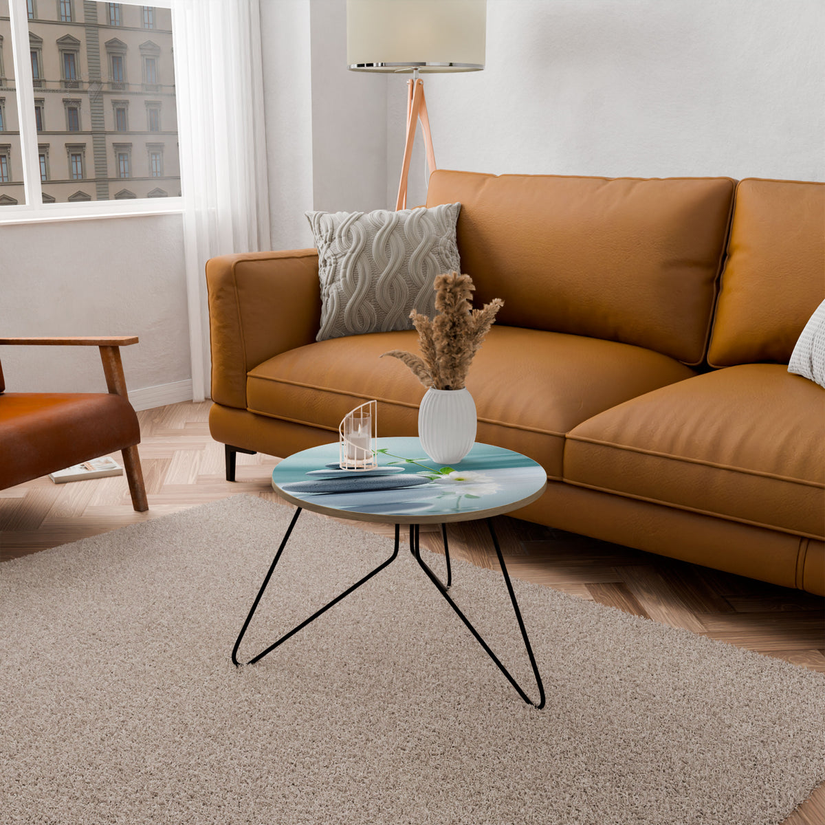 TRANQUIL STONE BALANCE Couchtisch