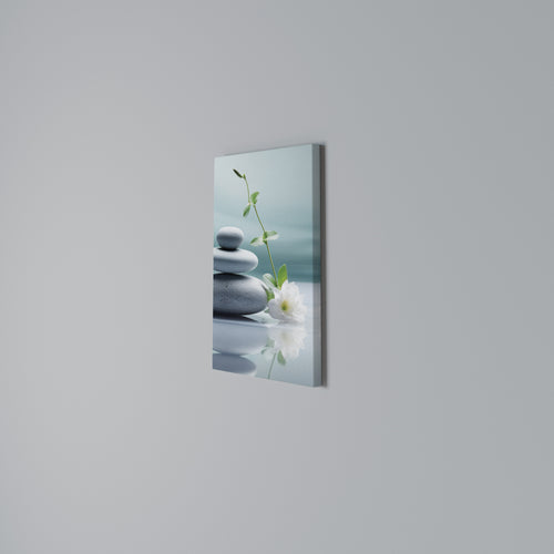 TRANQUIL STONE BALANCE Quadro em tela vertical