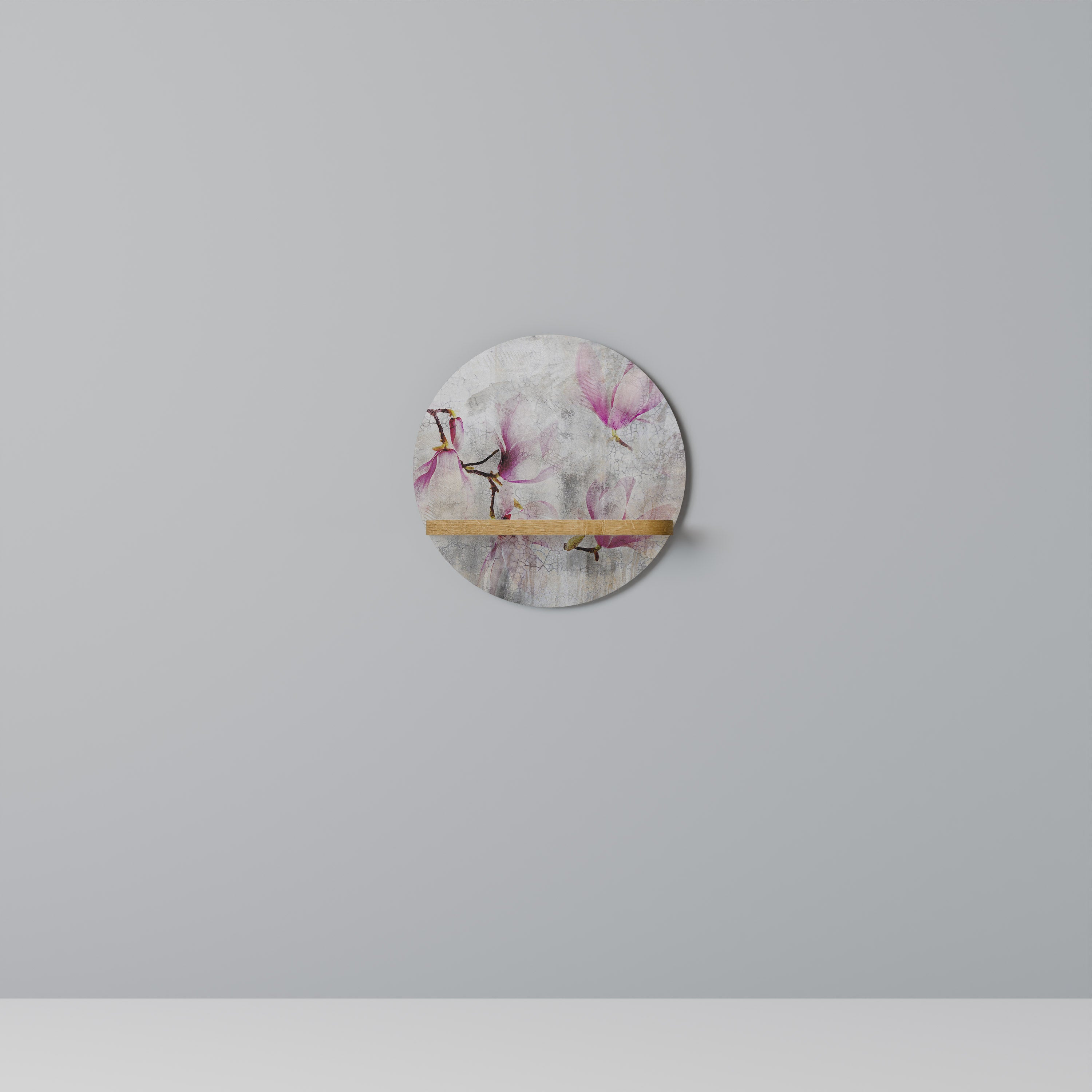 PEONY WHISPER Decorative Art Shelf