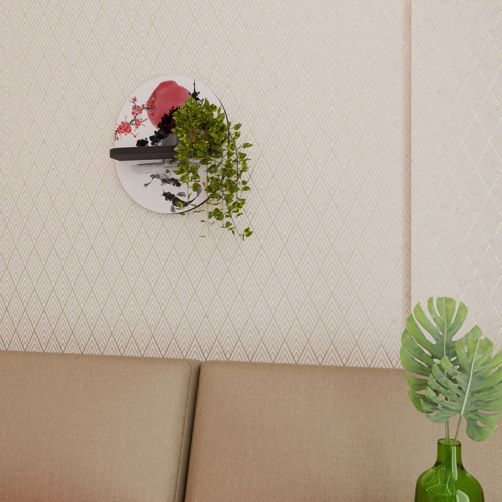 CHERRY SHADOWS Decorative Art Shelf