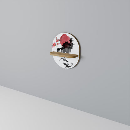 CHERRY SHADOWS Decorative Art Shelf