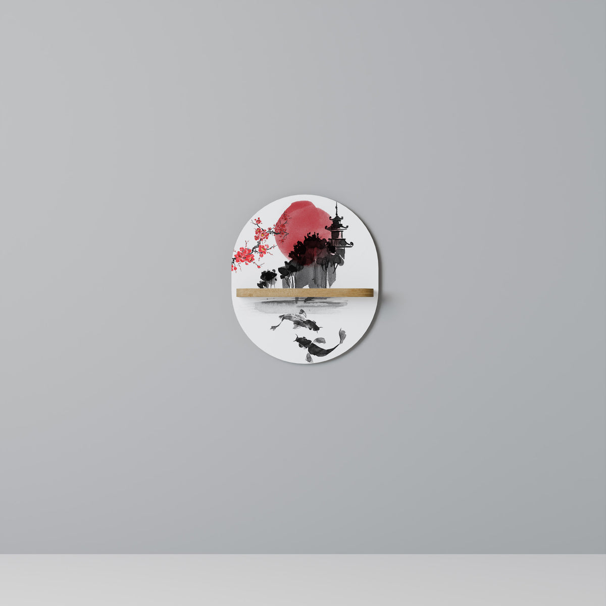 CHERRY SHADOWS Estante Artístico