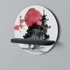 CHERRY SHADOWS Decorative Art Shelf