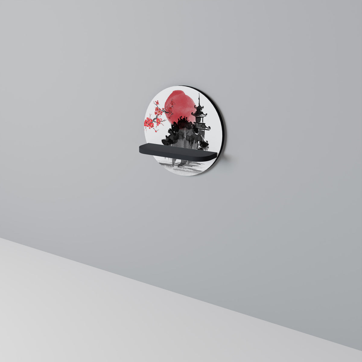 CHERRY SHADOWS Estante Artístico