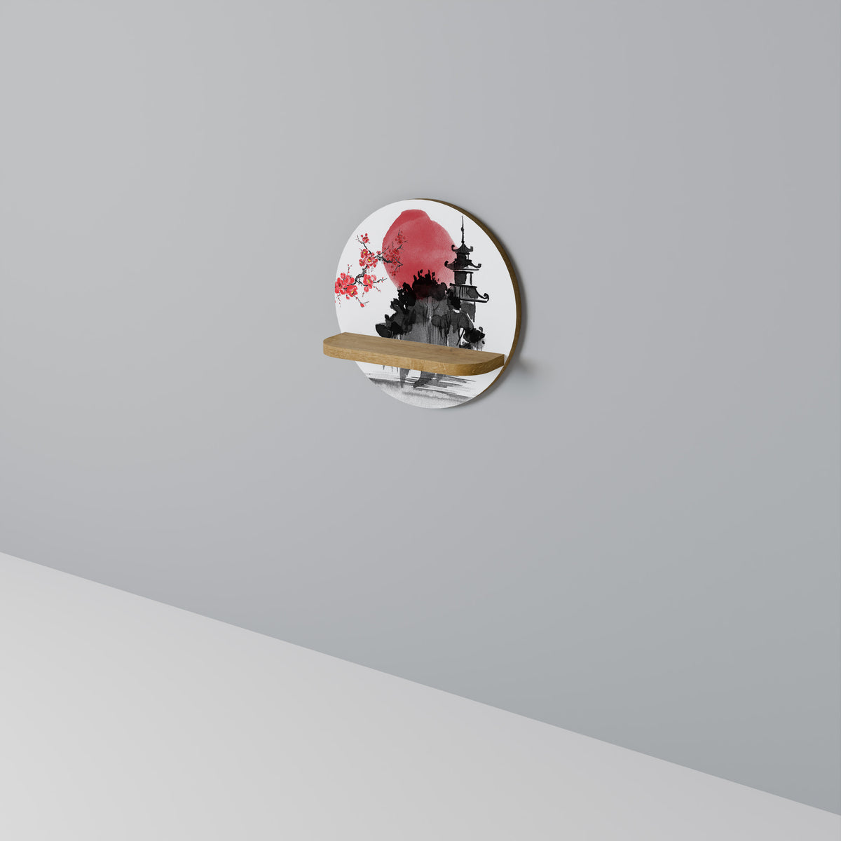 CHERRY SHADOWS Estante Artístico