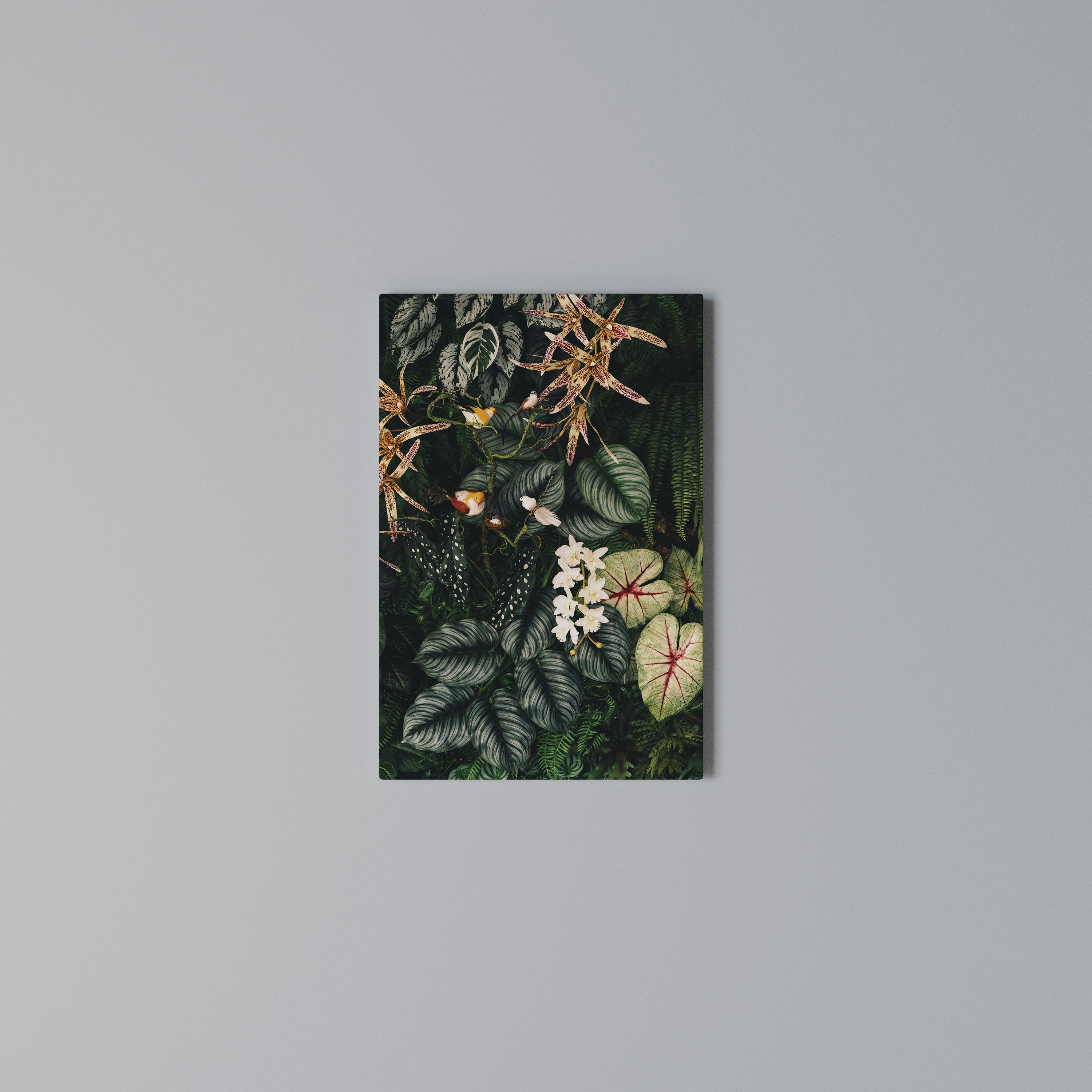 SILENT WILDERNESS Vertical Canvas Print