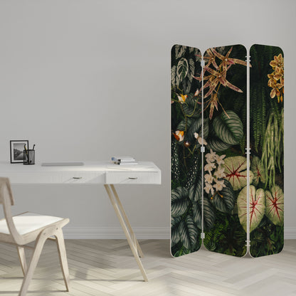 SILENT WILDERNESS 3-Panel Plywood Room Divider