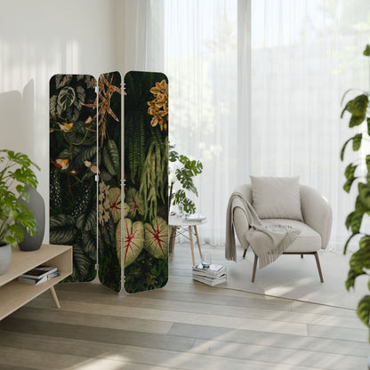 SILENT WILDERNESS 3-Panel Plywood Room Divider