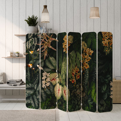 SILENT WILDERNESS 6-Panel Plywood Room Divider