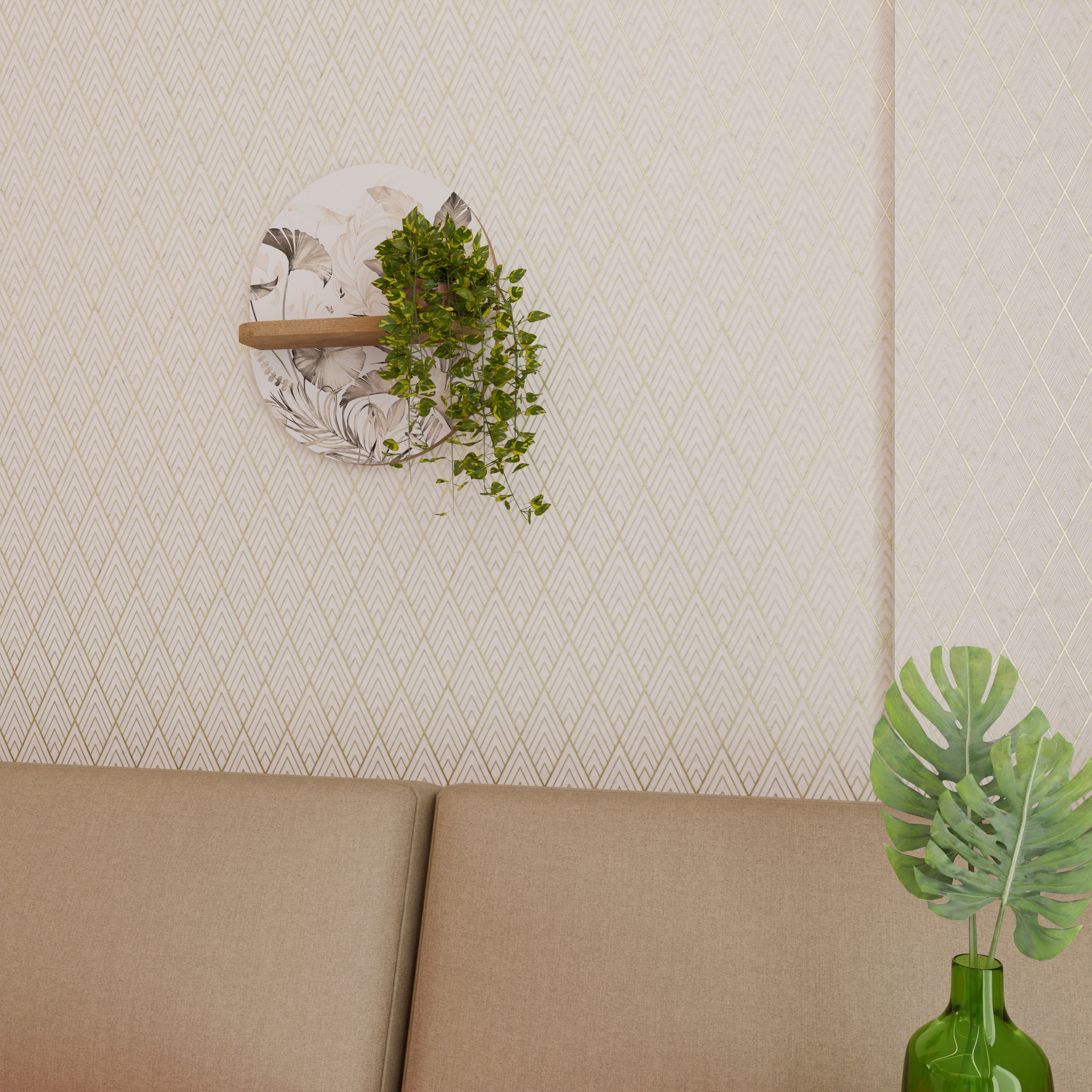 GRACEFUL DAYS Decorative Art Shelf