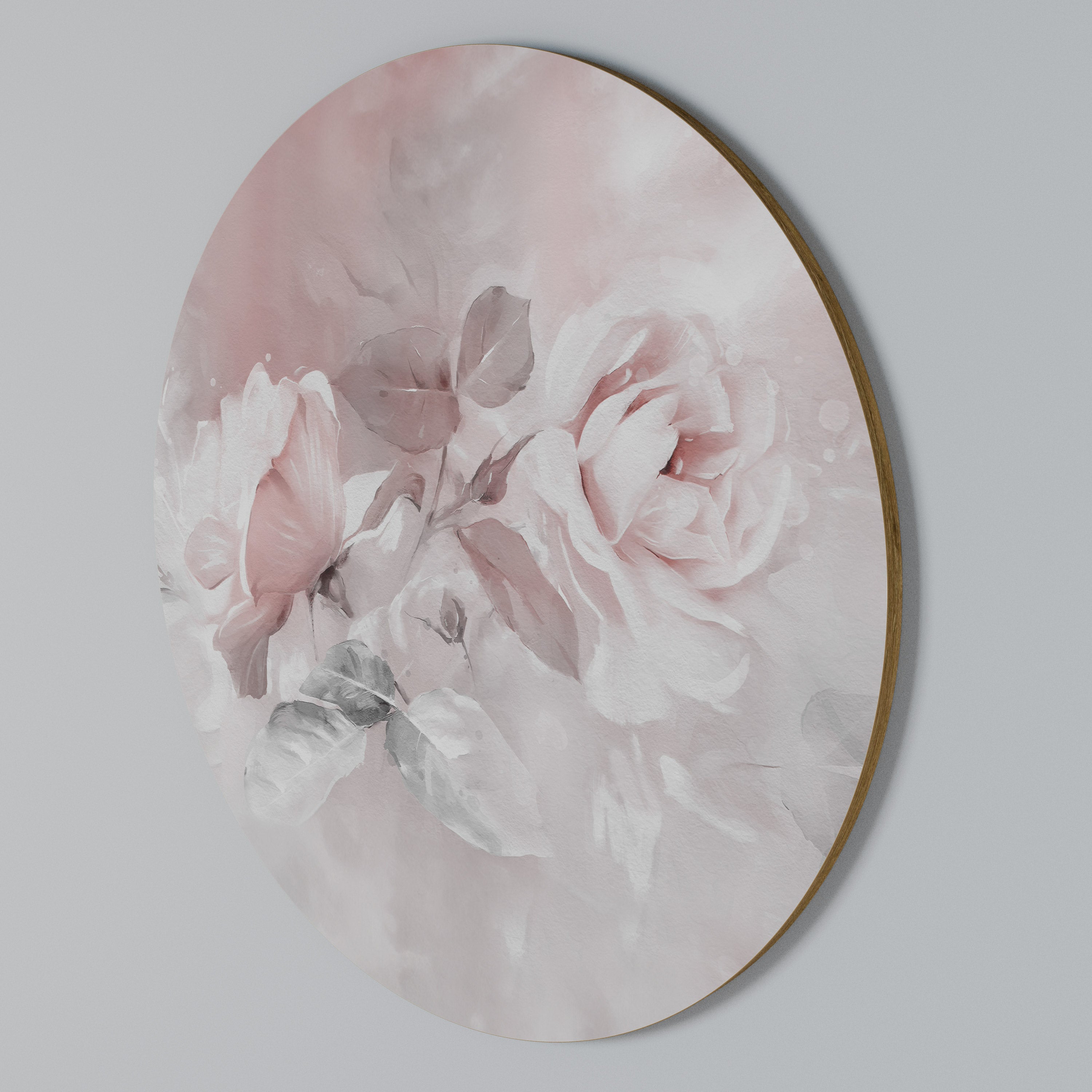 GRACEFUL DAYS Round Wall Art