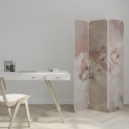 GRACEFUL DAYS 3-Panel Plywood Room Divider