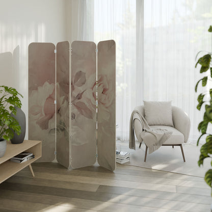 GRACEFUL DAYS 4-Panel Plywood Room Divider