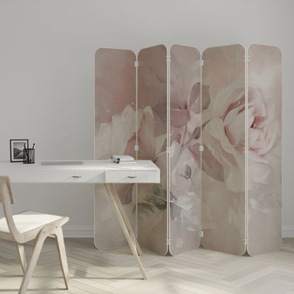 GRACEFUL DAYS 5-Panel Plywood Room Divider