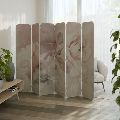 GRACEFUL DAYS 6-Panel Plywood Room Divider