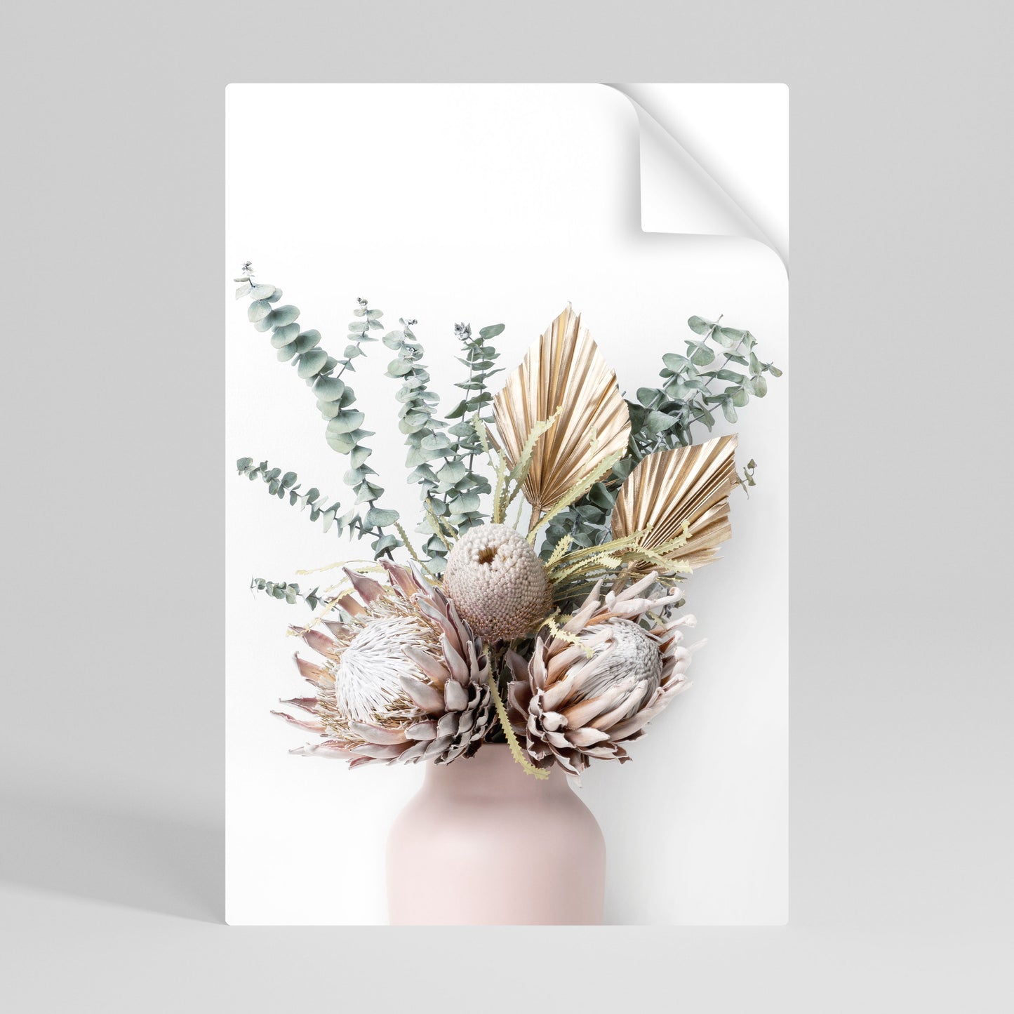 NATURE'S GOLDEN WHIMSY Självhäftande Vertikal Poster