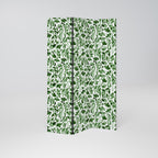 LEAFY LAYERS Biombo de 3 paneles