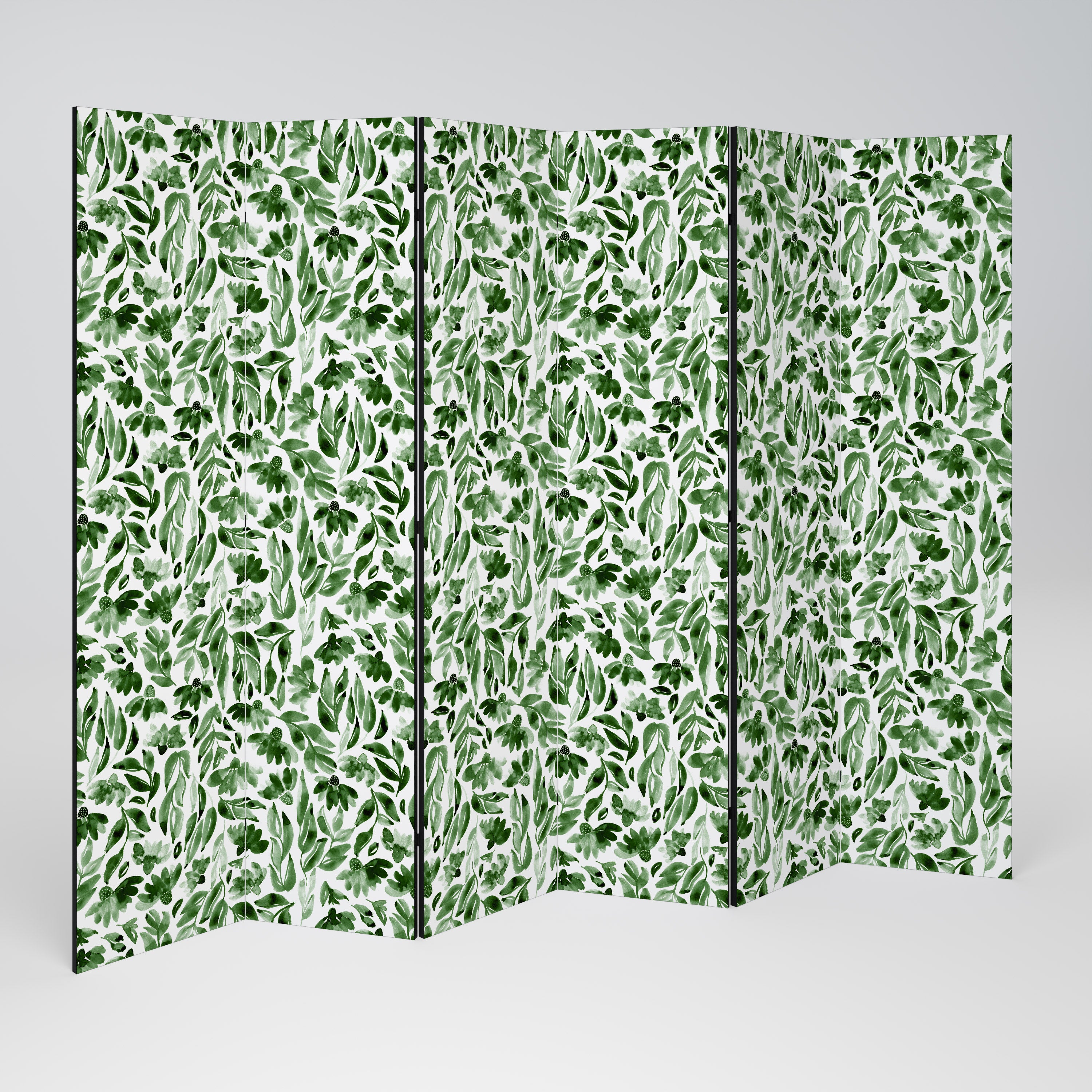 LEAFY LAYERS 6-Panel Room Divider