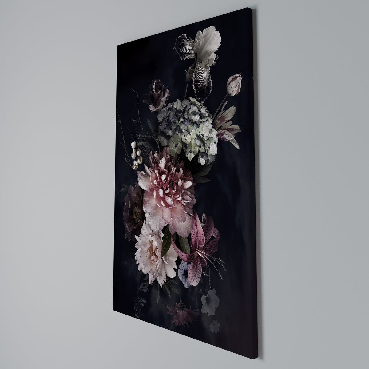 PURE BLOSSOM Quadro em tela vertical
