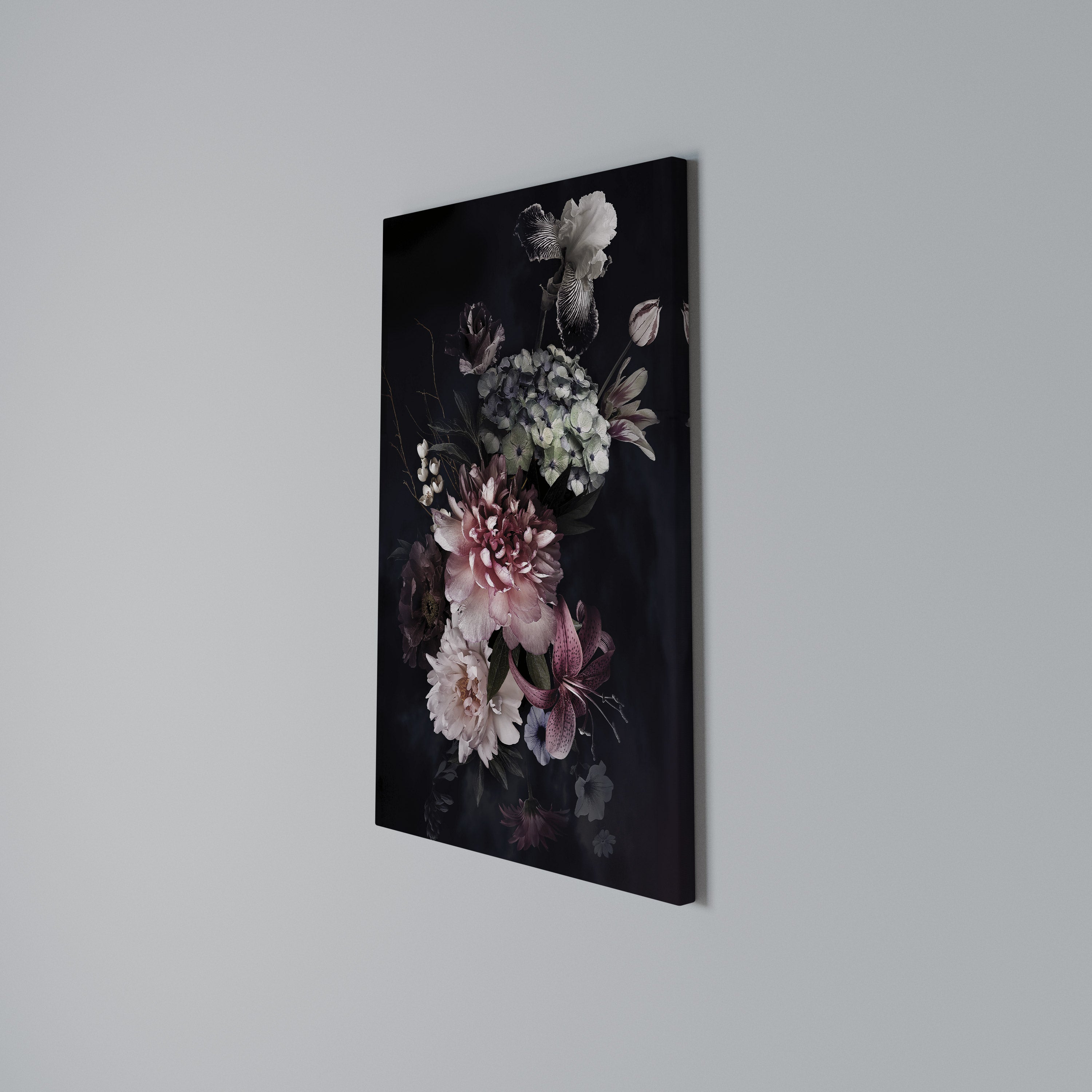PURE BLOSSOM Vertical Canvas Print