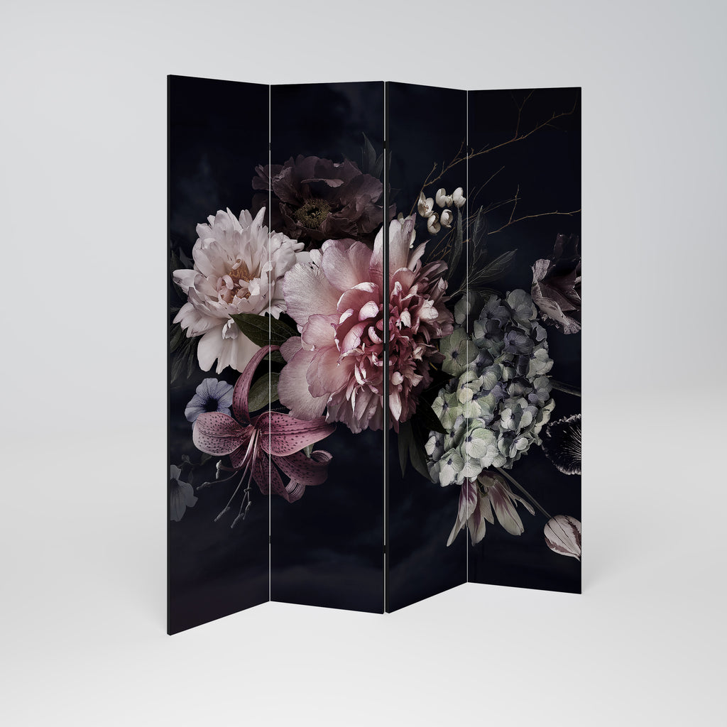PURE BLOSSOM 4-Panel Room Divider