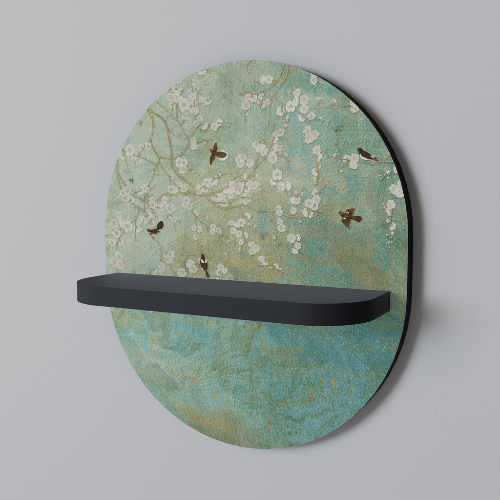 BLOOMING CHARM Decorative Art Shelf