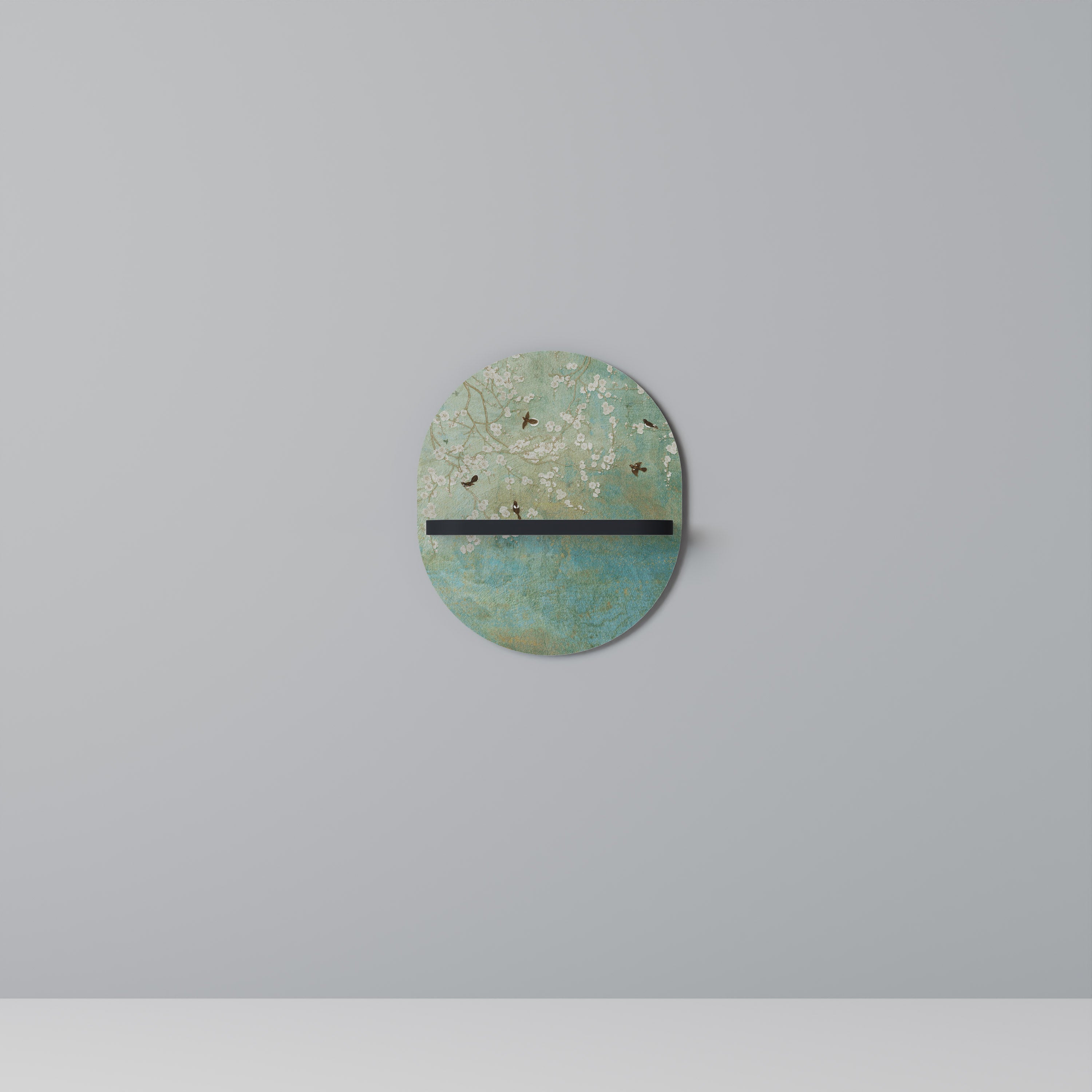 BLOOMING CHARM Decorative Art Shelf