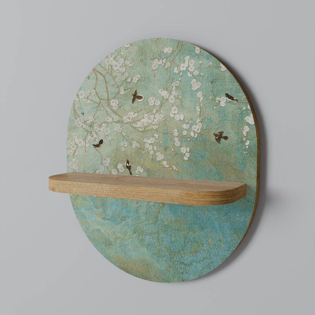 BLOOMING CHARM Decorative Art Shelf