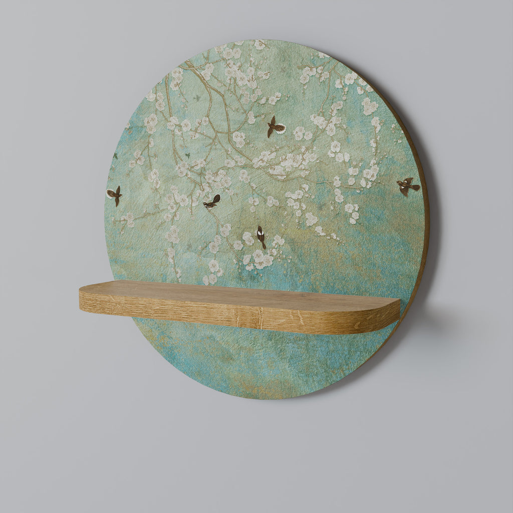 BLOOMING CHARM Decorative Art Shelf