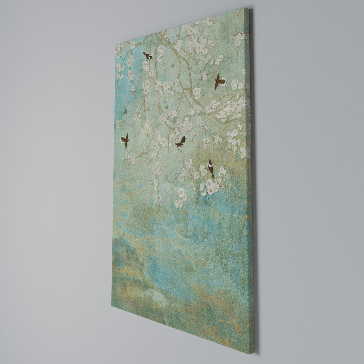 BLOOMING CHARM Cuadro en lienzo vertical