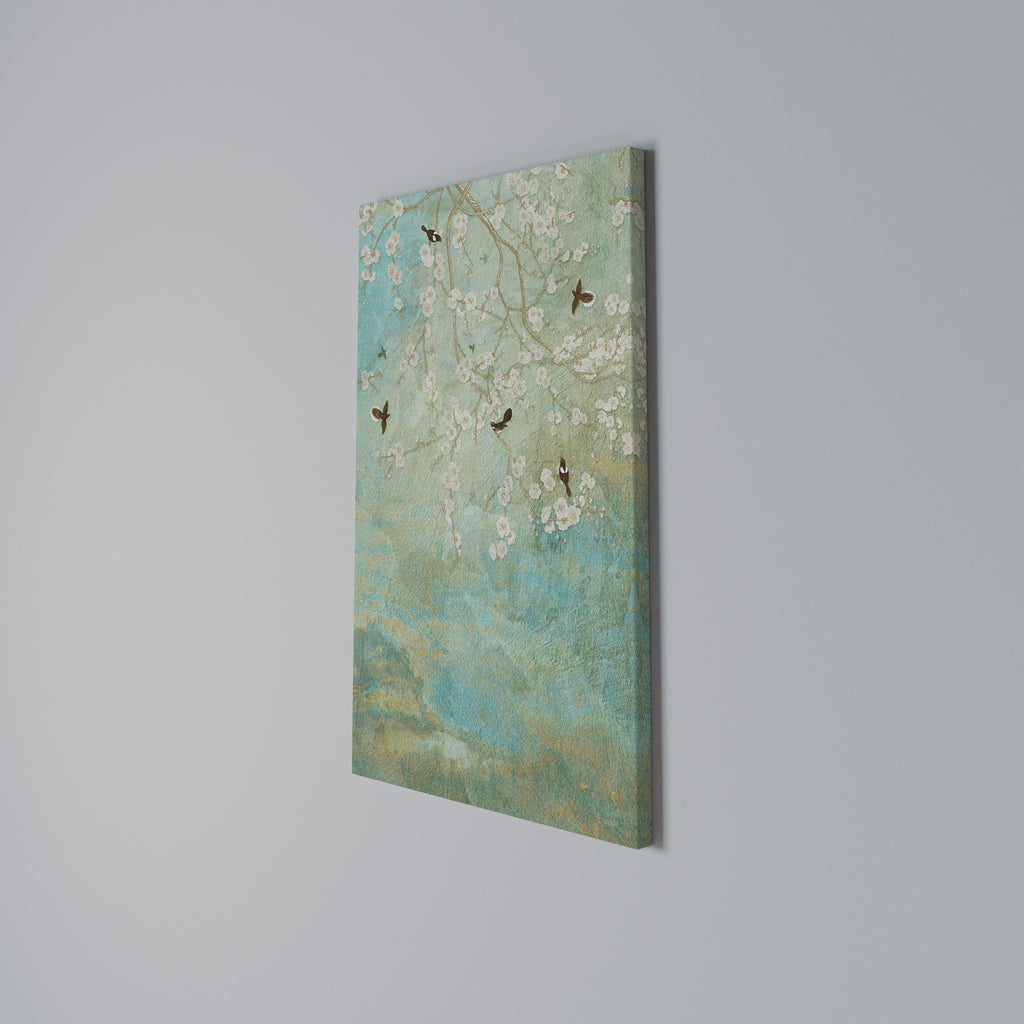 BLOOMING CHARM Cuadro en lienzo vertical