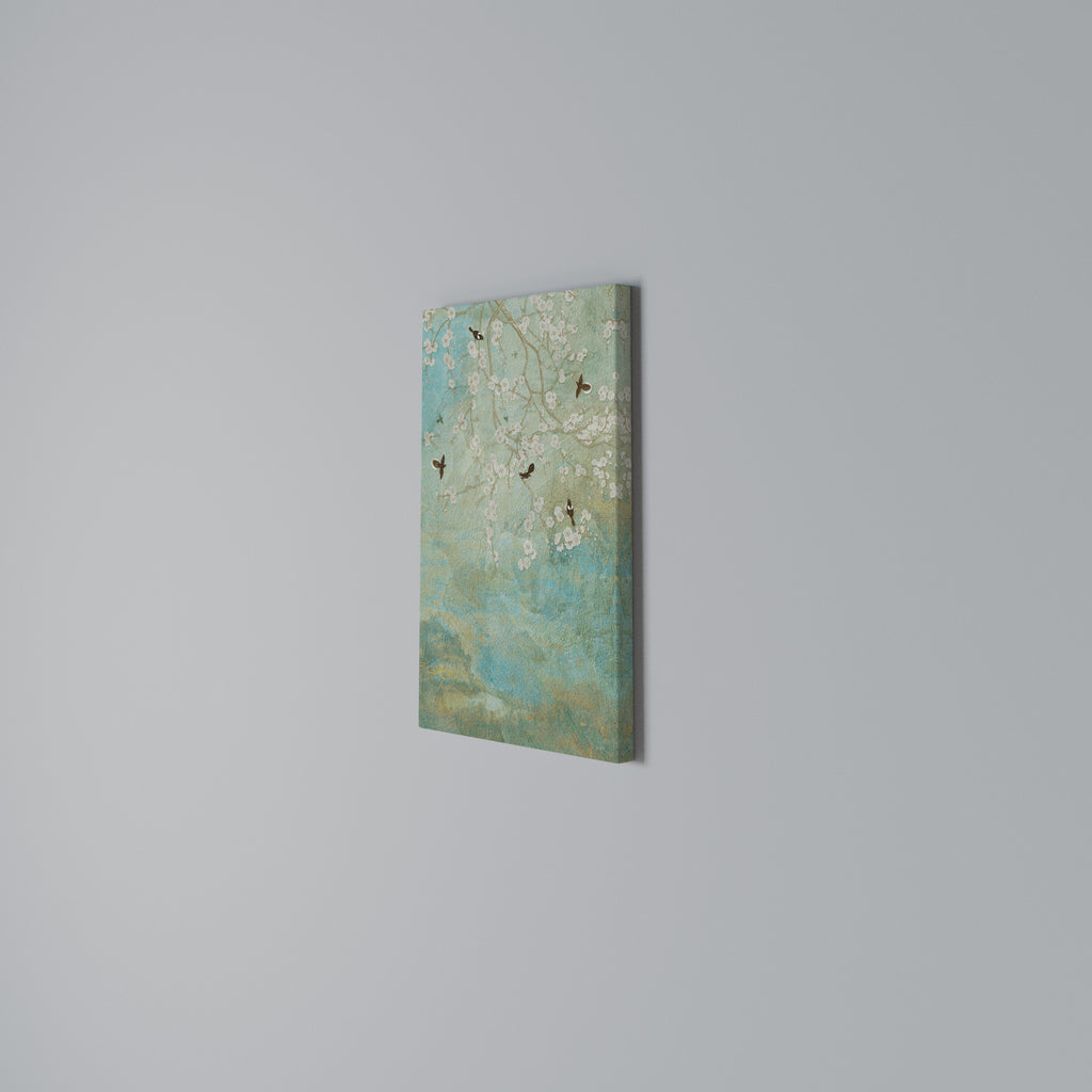BLOOMING CHARM Cuadro en lienzo vertical
