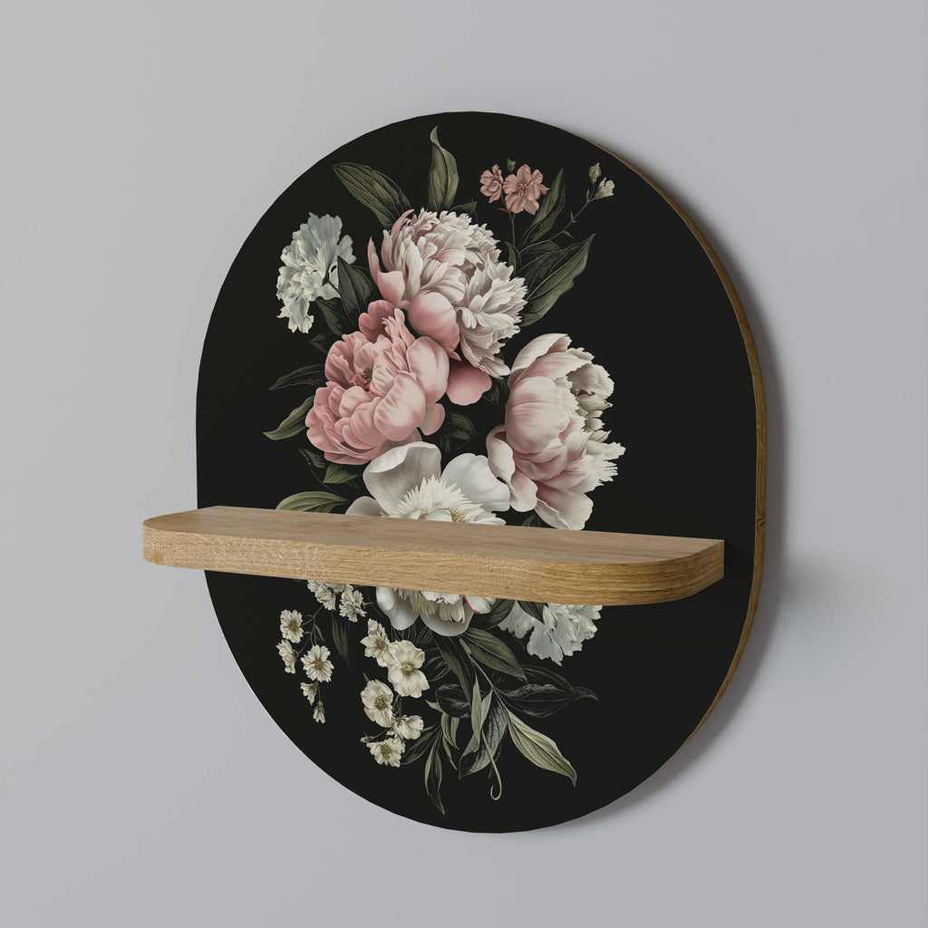 LUSH ELEGANCE Decorative Art Shelf
