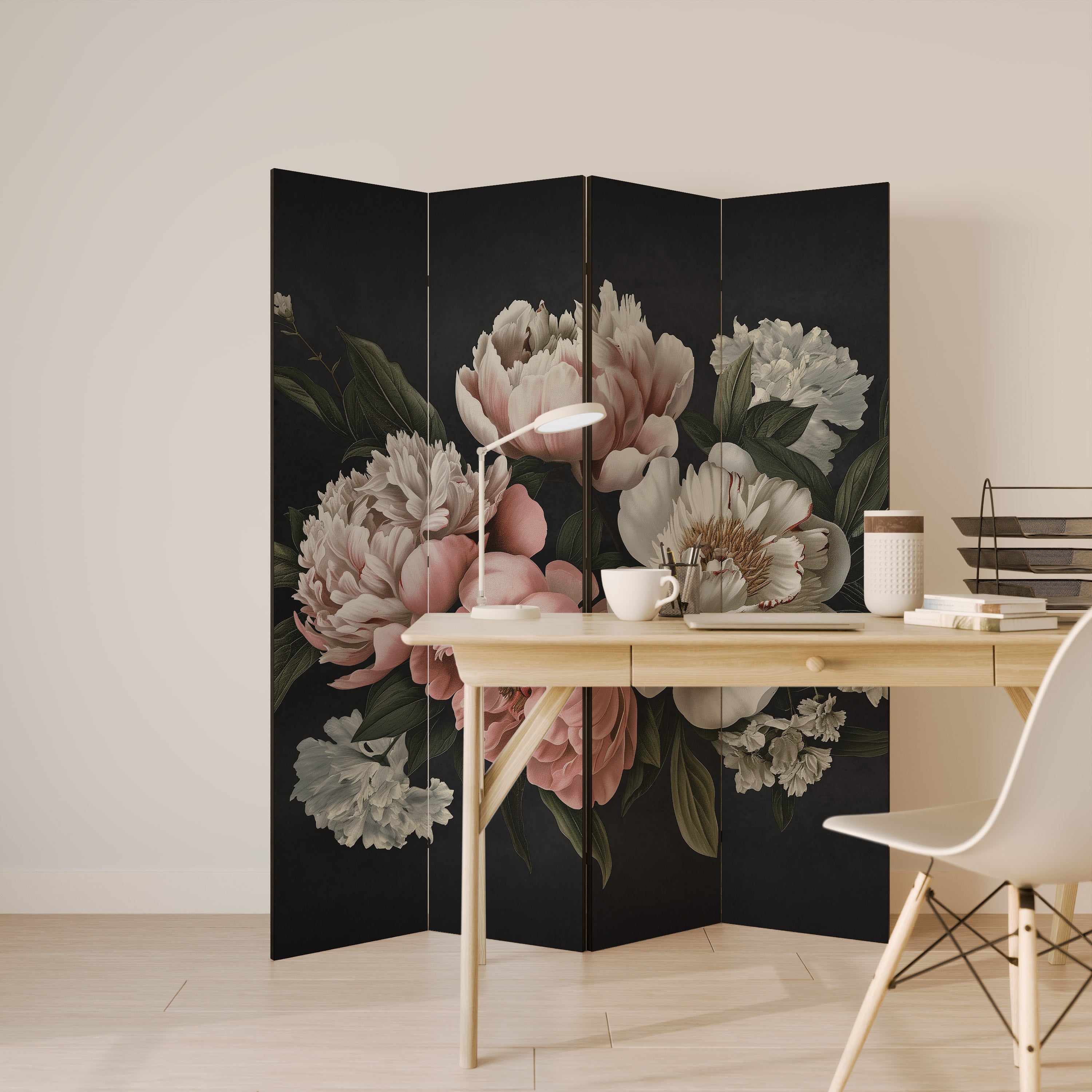 LUSH ELEGANCE Rumsavdelare 4 paneler