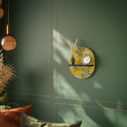 YELLOW CHINOISERIE Decorative Art Shelf