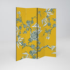 YELLOW CHINOISERIE 4-teiliger Paravent