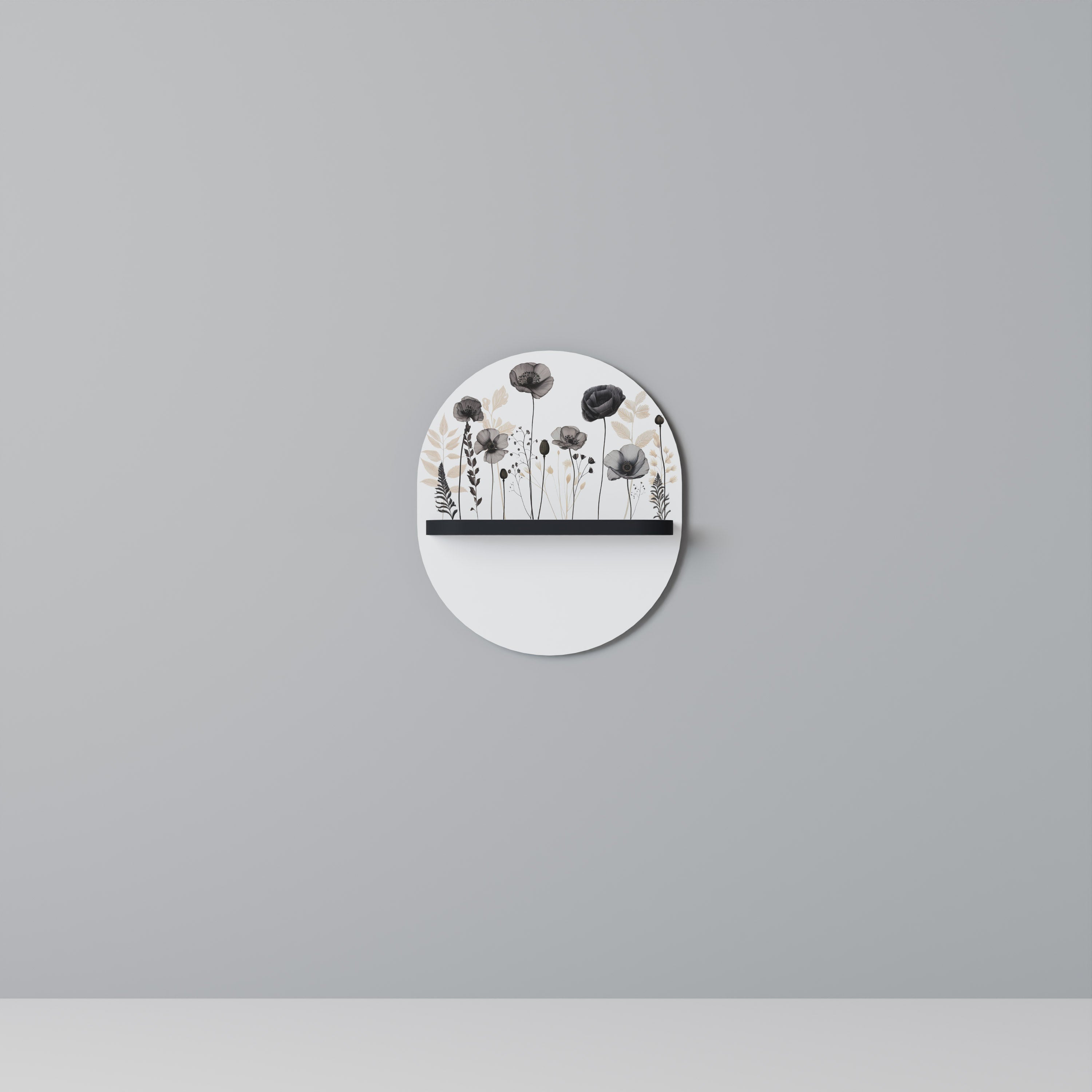 POPPY ALLURE Decorative Art Shelf