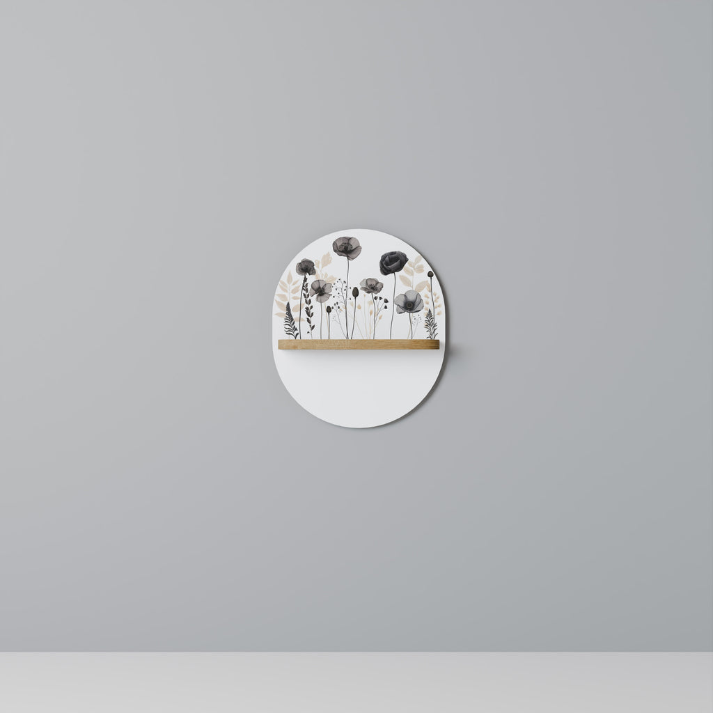 POPPY ALLURE Decorative Art Shelf