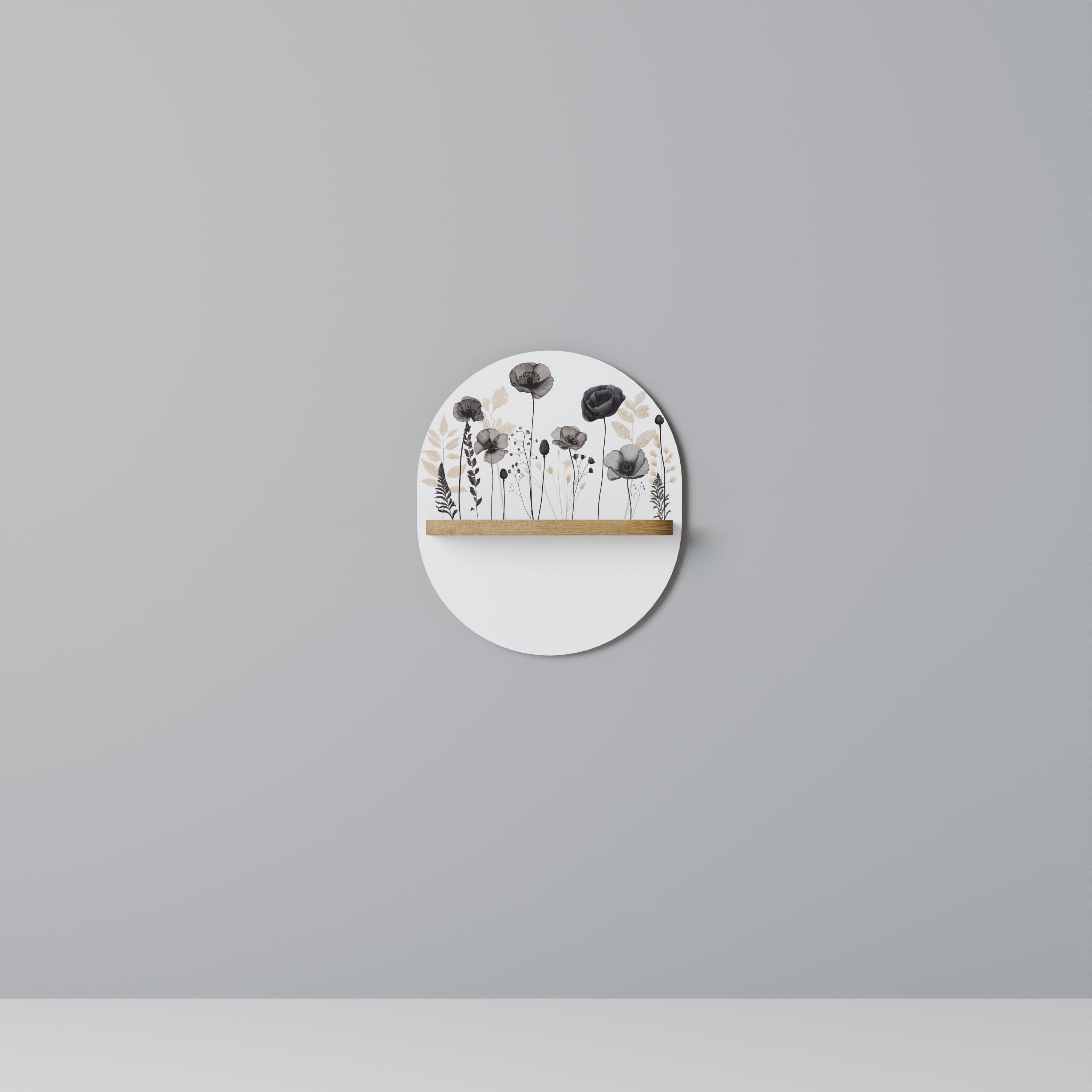 POPPY ALLURE Decorative Art Shelf