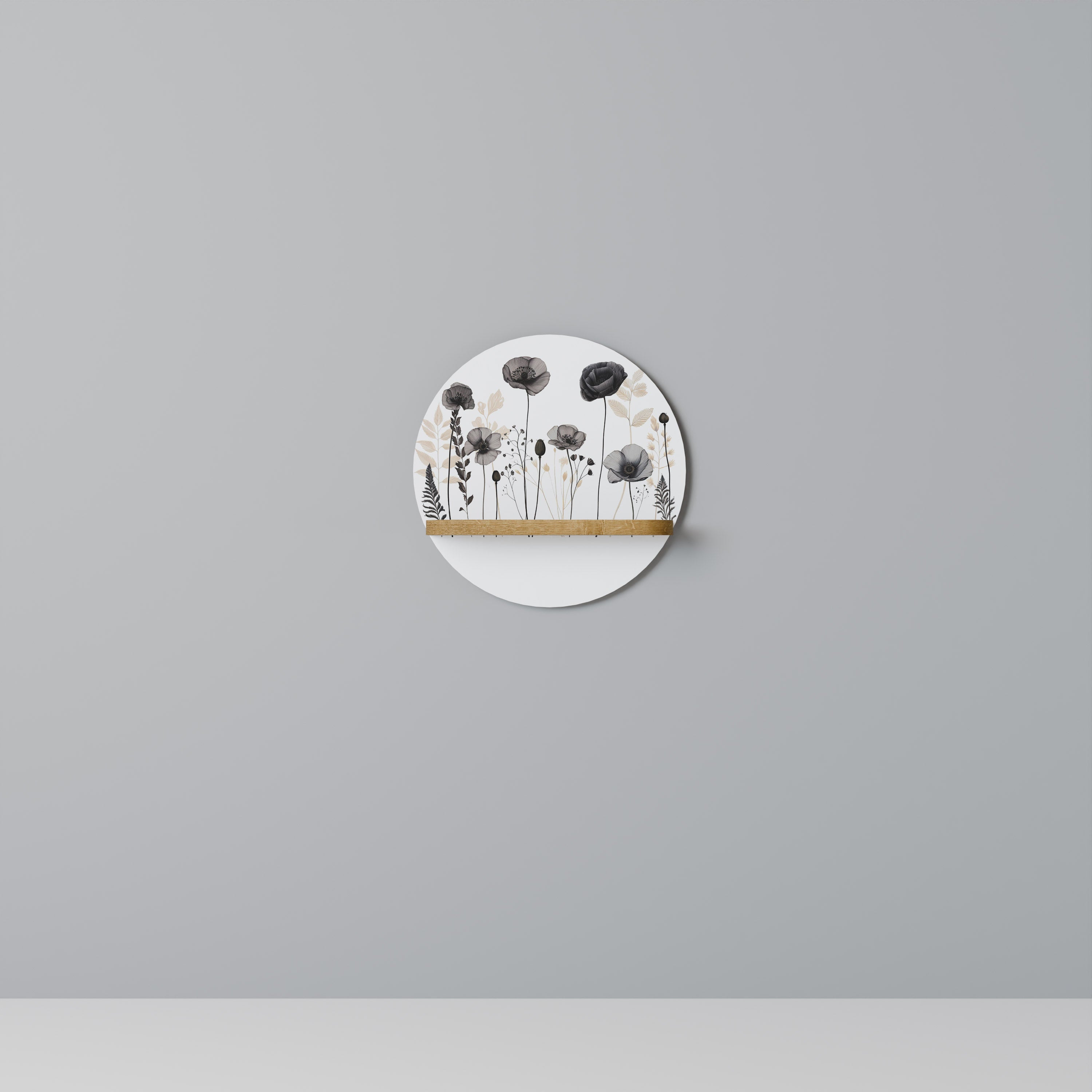 POPPY ALLURE Decorative Art Shelf