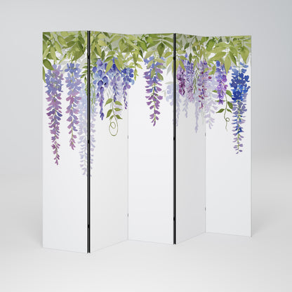 BOTANICAL BREEZE Dekorativ rumsavdelare – 5 paneler