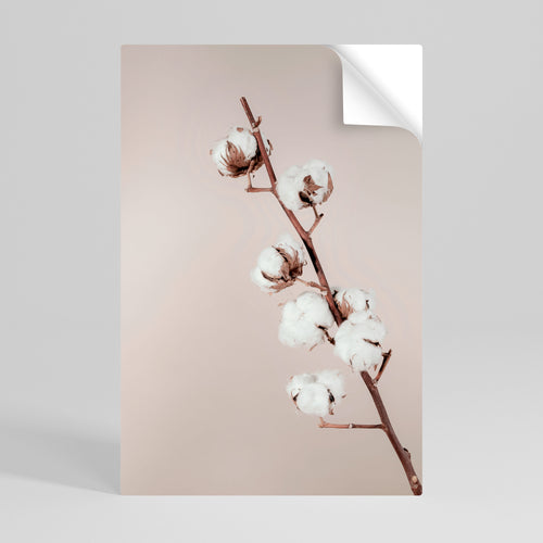 COTTON CLOUDS IN BALANCE Självhäftande Vertikal Poster