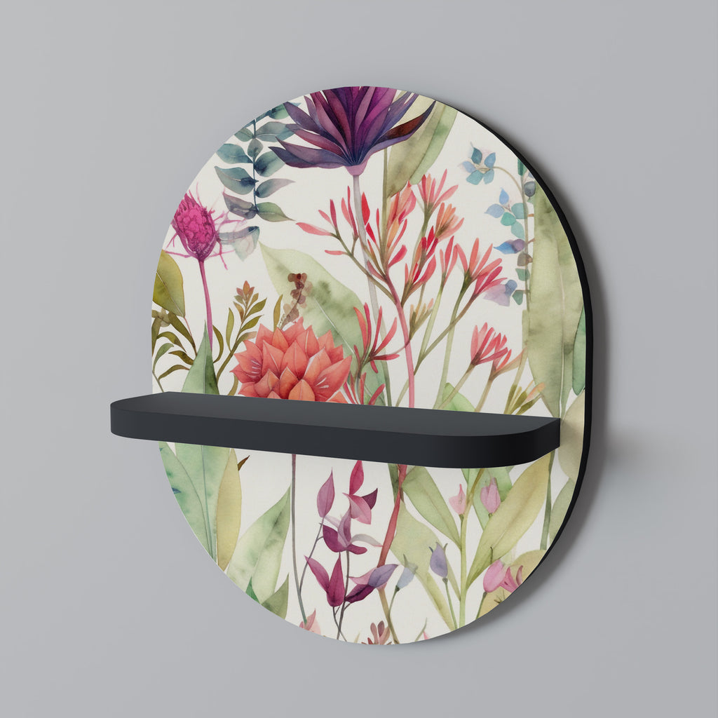 HERBAL FIESTA Decorative Art Shelf