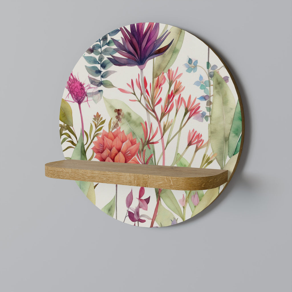 HERBAL FIESTA Decorative Art Shelf