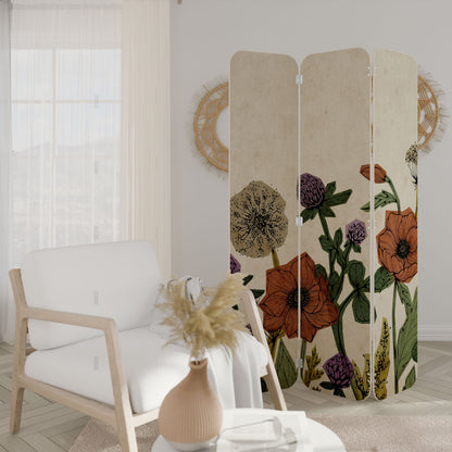 SPROUT ELEGANCE 3-Panel Plywood Room Divider