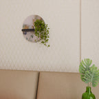 SOFTEN POPPY Decorative Art Shelf