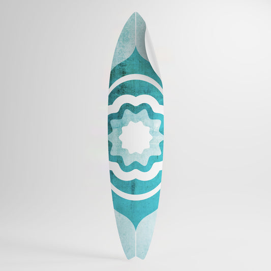 BARBADOS BLUE Vinilo decorativo de tabla de surf